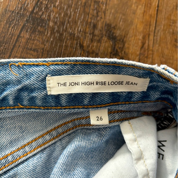 Denim Forum | the Joni high rise loose jeans - Picture 3 of 3